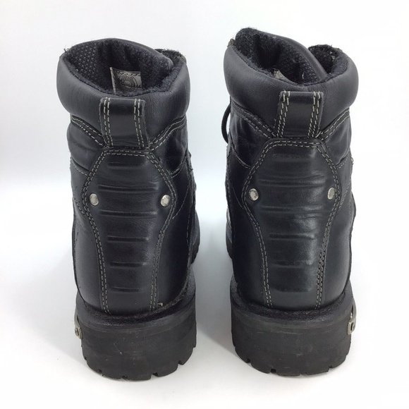 Milwaukee Mens Size 9 D Jackhammer Leather Motorcycle Boots MB434 Org $155 main image 8